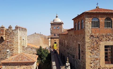 Explore Caceres' Medieval Heritage: Old Town and Cathedral Tour