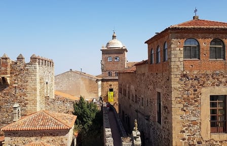 Explore Caceres' Medieval Heritage: Old Town and Cathedral Tour