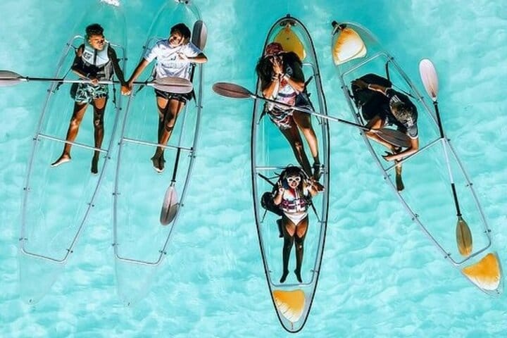 Transparent Kayak Adventure and Drone Experience in Zanzibar 6