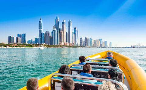 Yellow Boats Sightseeing Tour in Dubai's Iconic Waters