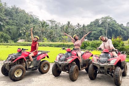 Full day Bali Adventure with Quad Bike and River Tubing