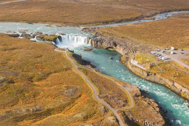 Escursione alla cascata di Goðafoss dal porto di Akureyri – Italiano photo 4