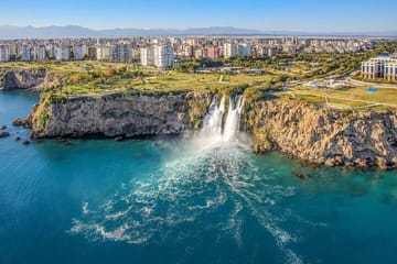 Antalya City Tour with Cable Car, Boat Cruise, and Waterfalls