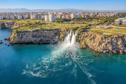 Antalya City Tour with Cable Car, Boat Cruise & Waterfalls