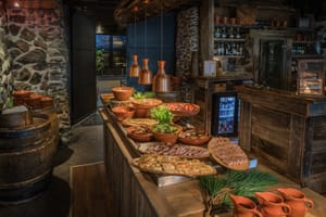 Lunch Buffet in Restaurant Piikatyttö