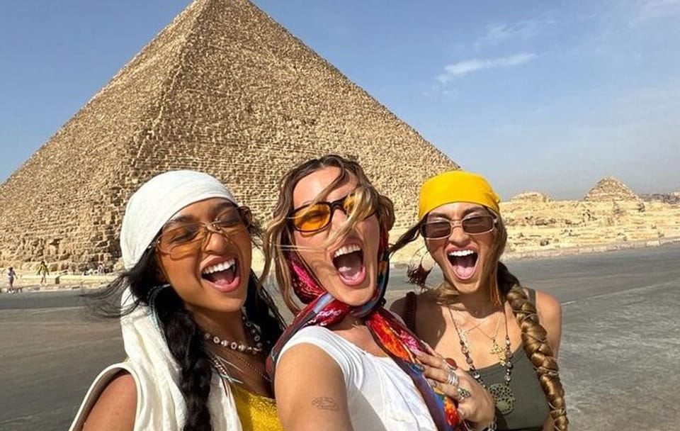 Giza Pyramids, Saqqara, Memphis Day Trip with tickets & lunch