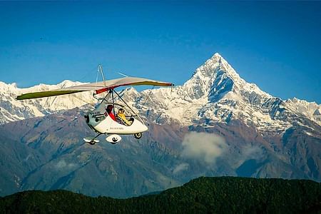 Ultra Light Flight Adventure Above the Annapurna Range in Pokhara