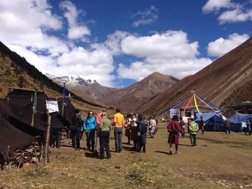 Jangothang, Jomolhari Base Camp