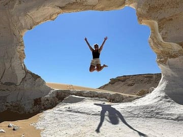 White and Black Desert 2-Day Private Tour from Cairo