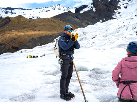 Crevasse Labyrinth - A Glacier Maze in Skaftafell, photo 8