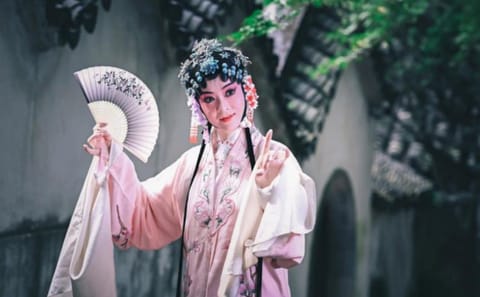 Kunqu Opera Performance and Backstage Tour in Suzhou