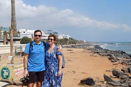 Pondi Marvels: Auroville & French Colony Tour from Trichy