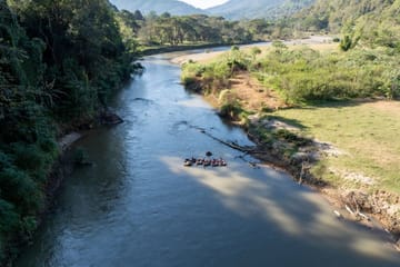 Half-Day River Tubing and Ethical Elephant Feeding in Chiang Mai