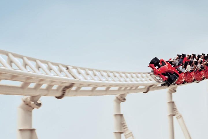 Ferrari World Tour with Transfers from Dubai to Abu Dhabi