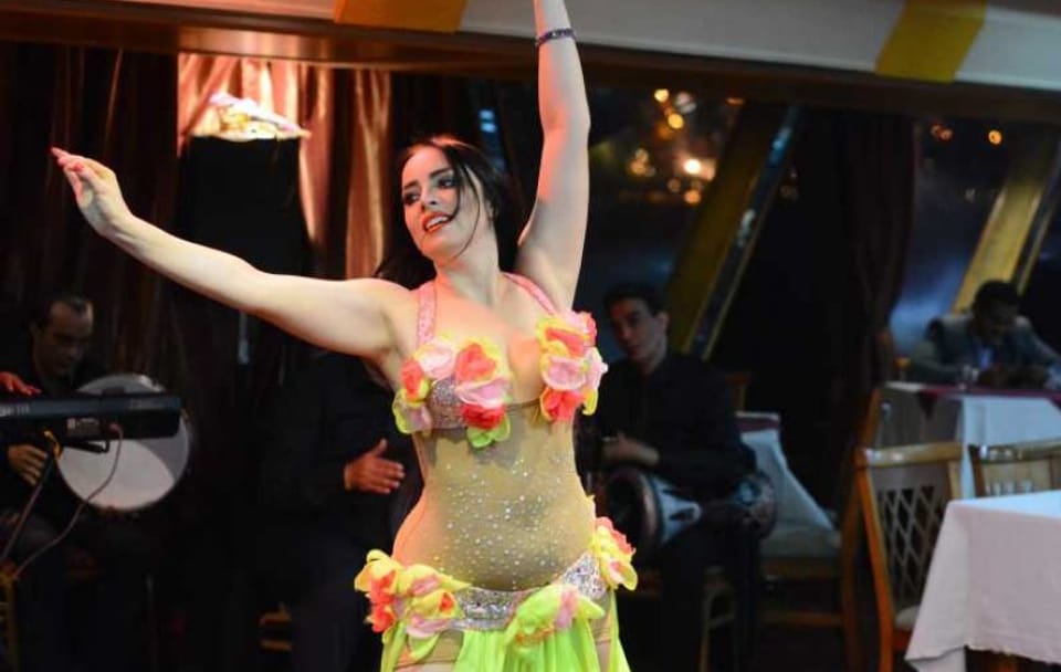 Dinner Cruise on the Nile River in Cairo with Live Entertainment