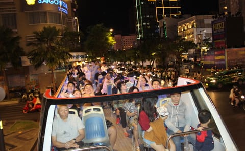 Midnight Double-Decker Bus Tour of Ho Chi Minh City