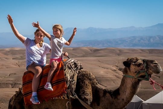 Agafay Desert Camel Ride - Half Day Trip - private tour 