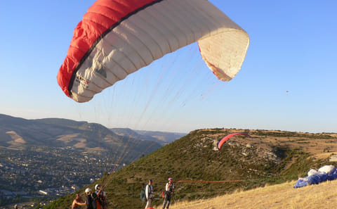 Paragliding Adventure in Aguergour, Morocco's Atlas Mountains