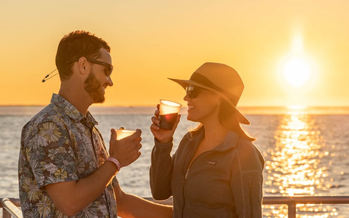 Key West Sunset Buffet Dinner Cruise with Open Bar & Live Music