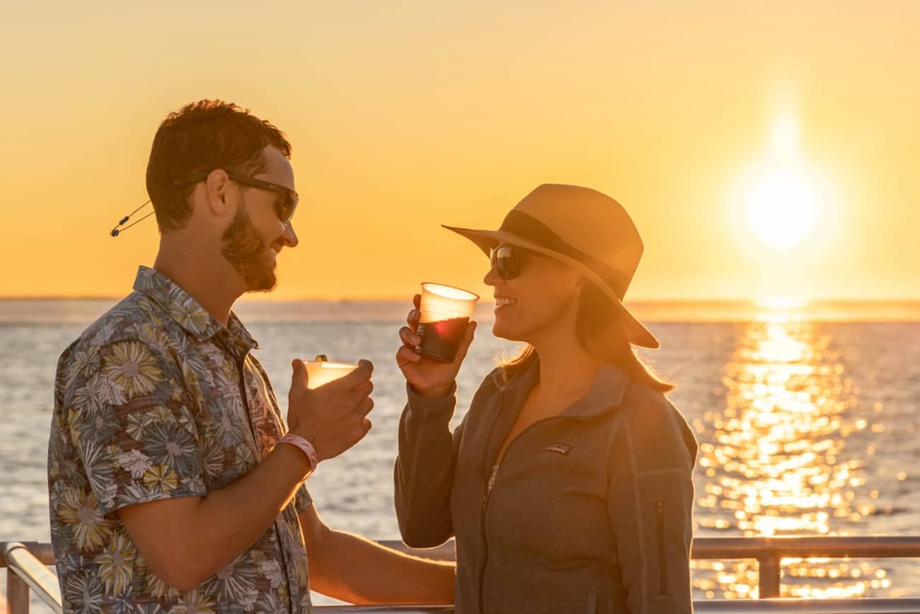 Key West Sunset Buffet Dinner Cruise with Open Bar and Live Music