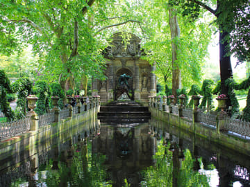 Leisurely Stroll Through the Luxembourg Garden in Paris