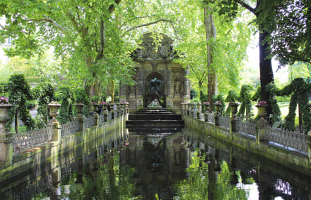 Leisurely Stroll Through the Luxembourg Garden in Paris