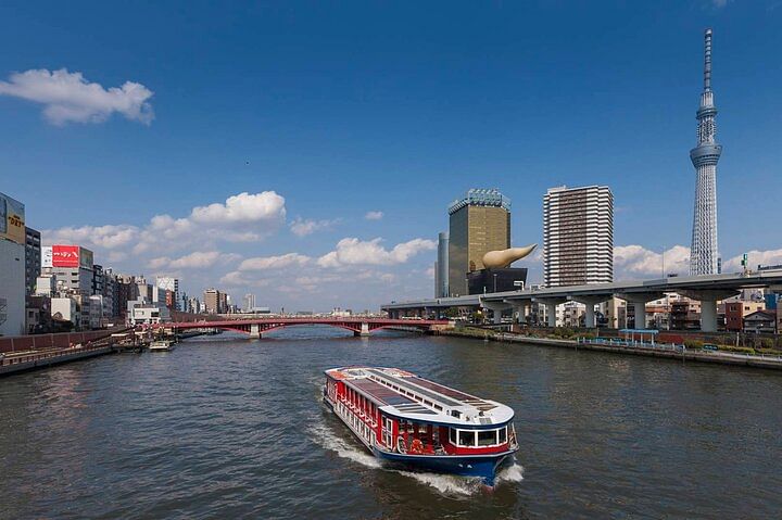 Tokyo Water Bus from Asakusa to Odaiba Direct Line