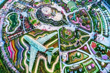 Dubai Miracle Garden Ticket with Dubai City Tour