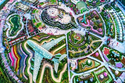 Dubai Miracle Garden Ticket with Dubai City Tour