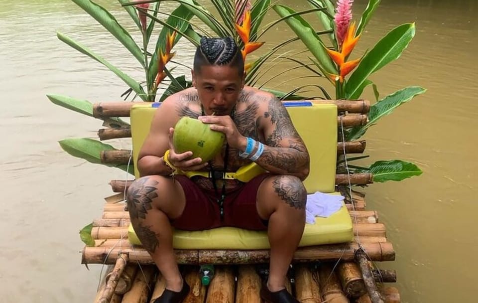 Bamboo Rafting with limestone Massage and Margaritaville From Montego Bay