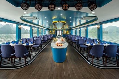 Arcady 5 Star Halong Day Cruise: Buffet Lunch and Sunset Party