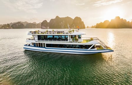 Halong Bay 5-Star Cruise Day Trip with Buffet Lunch from Hanoi