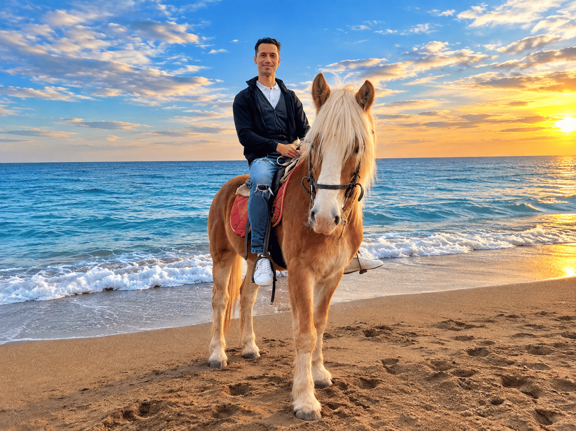 Antalya: Forest Horseback Riding with Lara Beach Photo Stop 8