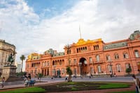 May Square or "Plaza de Mayo", where the Pink House is located.
