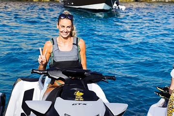 Jet Ski Safari to Blue Lagoon and Crystal Lagoon in Malta