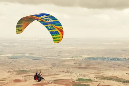 Paragliding Adventure Over Aguergour in Morocco