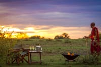 Sundowner at the Mara