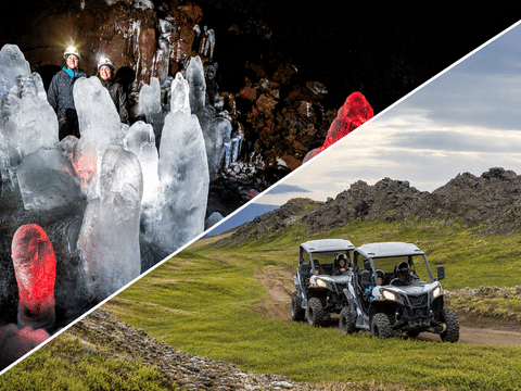 The Ultimate Mývatn Adventure - Buggy ride to the underground glacier - Lofthellir Cave. 