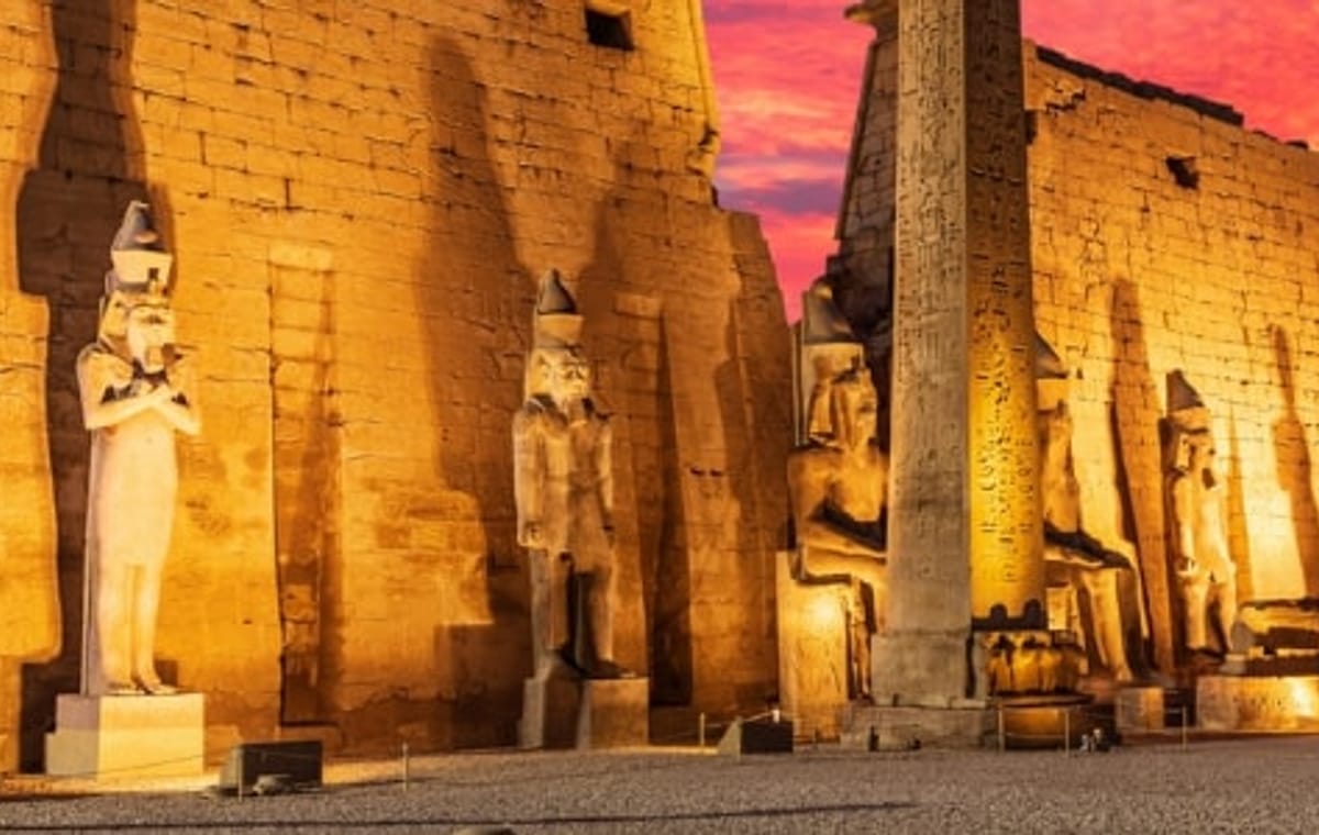 Karnak Temple Sound and Light Show Tour in Luxor, Egypt