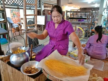 Completed Thai Silk Class Experience