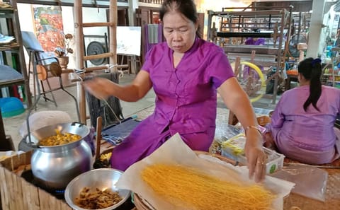 Thai Silk Production Workshop in Thailand