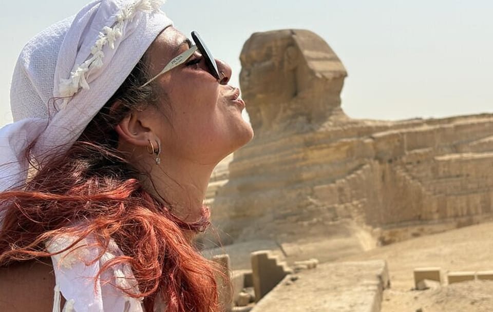 Cairo & Giza VIP Tour: Pyramids, Sphinx, Camel Ride & Felucca