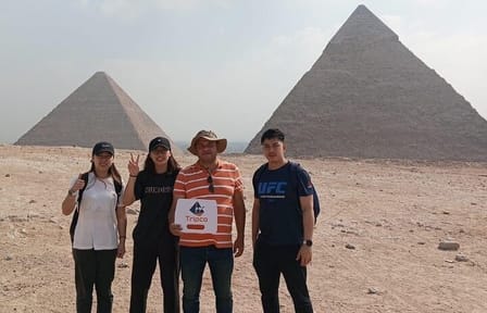 Private Tour of Giza Pyramids, Sphinx & Egyptian Museum