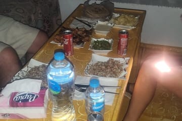 Private BBQ Dinner on Sandy Island in Luxor, Egypt