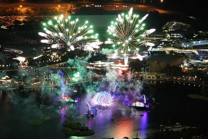 Family pack 77 Miles Helicopter Tour Fireworks & all the Theme Parks 2