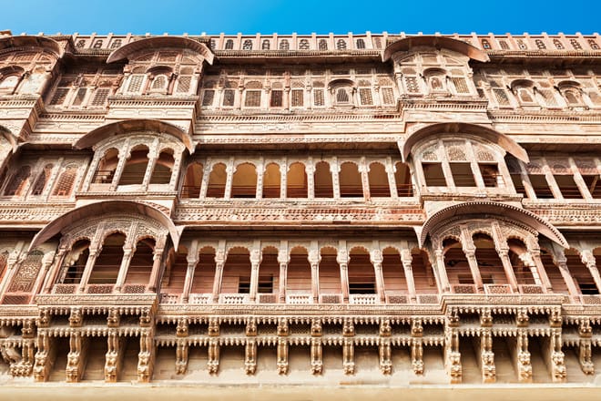 Inside Part of Mehrangarh Fort