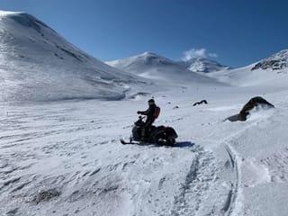 Landmannalaugar highland Snowmobiling tour, photo 14