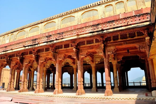 Inside Part of Amer Fort