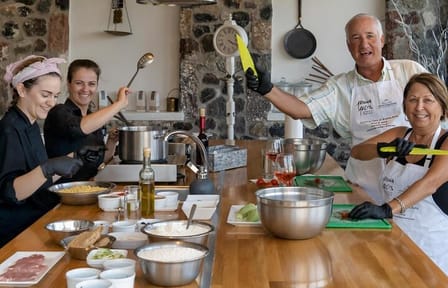 Culinary Cooking Class and Cocktails in Santorini