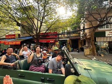 Hanoi Army Jeep Tour with Cultural Insights and Local Cuisine